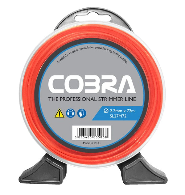 Cobra Strimmer Spares Cobra 2.7mm x 72m Trimmer Line SL27M72 - Buy Direct from Spare and Square
