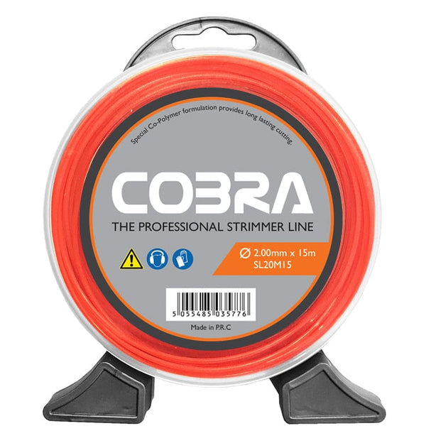 Cobra Strimmer Spares Cobra 2mm x 15m Trimmer Line SL20M15 - Buy Direct from Spare and Square