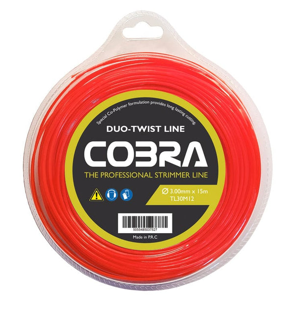 Cobra Strimmer Spares Cobra 3mm x 12m Twist Line TL30M12 - Buy Direct from Spare and Square