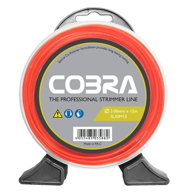Cobra Strimmer Spares Cobra 3mm x 15m Trimmer Line SL30M15 - Buy Direct from Spare and Square