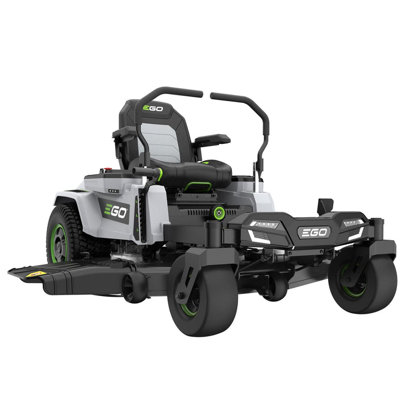 EGO Lawnmower EGO NEW - Z6 Zero-Turn 132cm larger wheels 3 cutting blades Fabricated steel deck (side discharge, with mulching plug); LAP BAR c/w Charger 4894863100641 ZT5201E-L - Buy Direct from Spare and Square