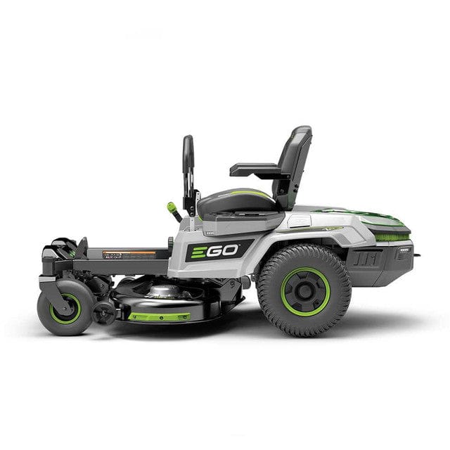 EGO Lawnmower EGO Z6 Zero-Turn 107cm pressed steel deck (side discharge, w/ mulching plug); LAP BAR c/w Charger 6924969118221 ZT4201E-L - Buy Direct from Spare and Square