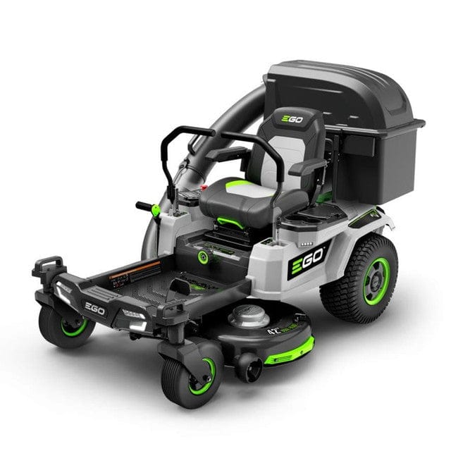 EGO Lawnmower EGO Z6 Zero-Turn 107cm pressed steel deck (side discharge, w/ mulching plug); LAP BAR c/w Charger 6924969118221 ZT4201E-L - Buy Direct from Spare and Square