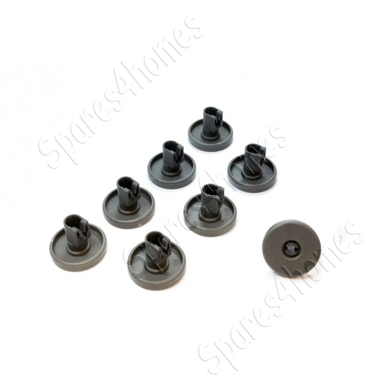 Electrolux Dishwasher Spares Genuine Electrolux, AEG, Zanussi Lower Basket Dishwasher Wheel - set of 8 50286965004 - Buy Direct from Spare and Square