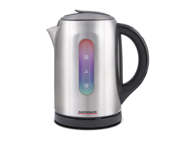 Gastroback Kettles Gastroback 42427 Water Kettle Stainless steelColour Vision Pro 1.5L 2400W Silver 4016432624277 62427 - Buy Direct from Spare and Square