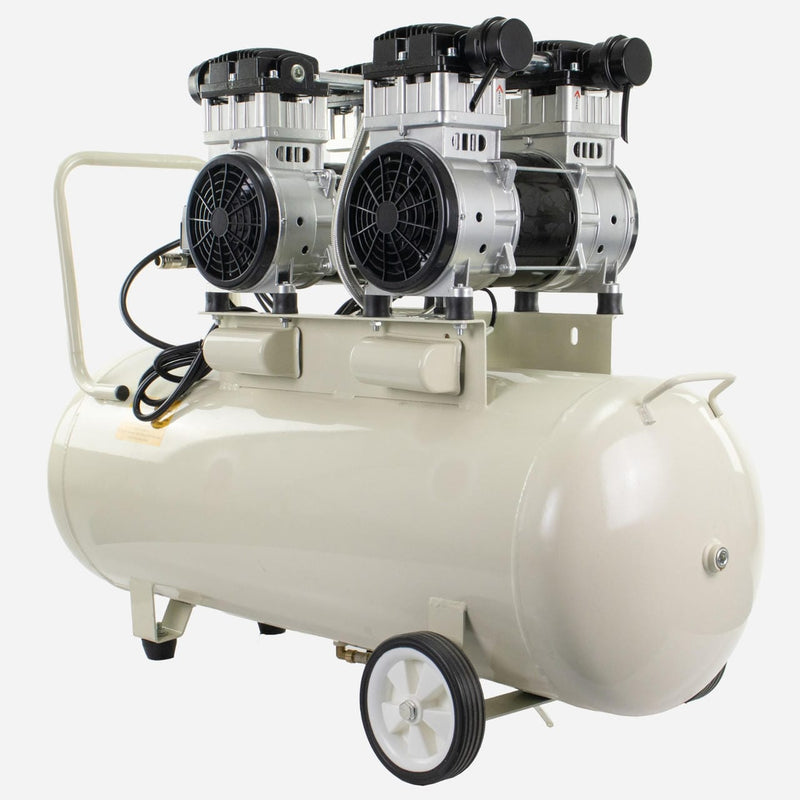 Hyundai Air Compressor Hyundai 100 Litre Low Noise, Oil Free, 145PSI Electric Air Compressor - HY2150100 5059608403947 HY2150100 - Buy Direct from Spare and Square