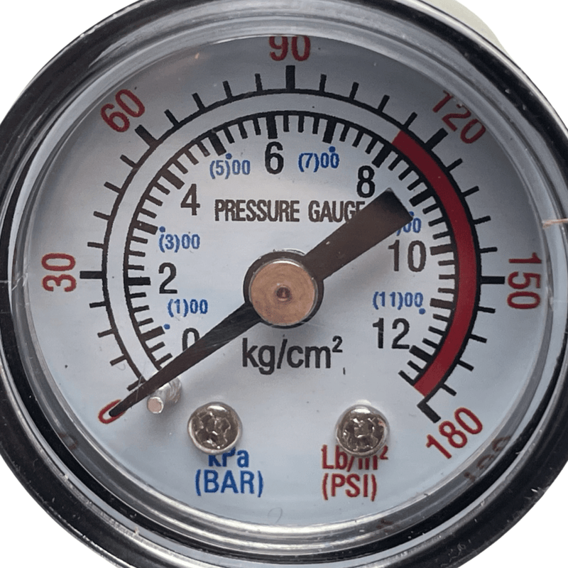 Hyundai Air Compressor Spares 1115038 - Genuine Replacement Tank Pressure Gauge (40) 1115038 - Buy Direct from Spare and Square