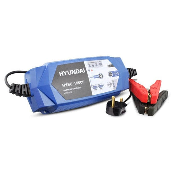 Hyundai Battery Charger Hyundai SMART Battery Charger 12v and 24v - HYSC-15000 HYSC-15000 - Buy Direct from Spare and Square