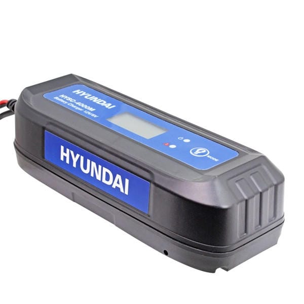 Hyundai Battery Maintenance Hyundai 4AMP Smart Car Battery Charger - 6v/12v 1.2-130Ah 600231977159 HYSC-4000M - Buy Direct from Spare and Square