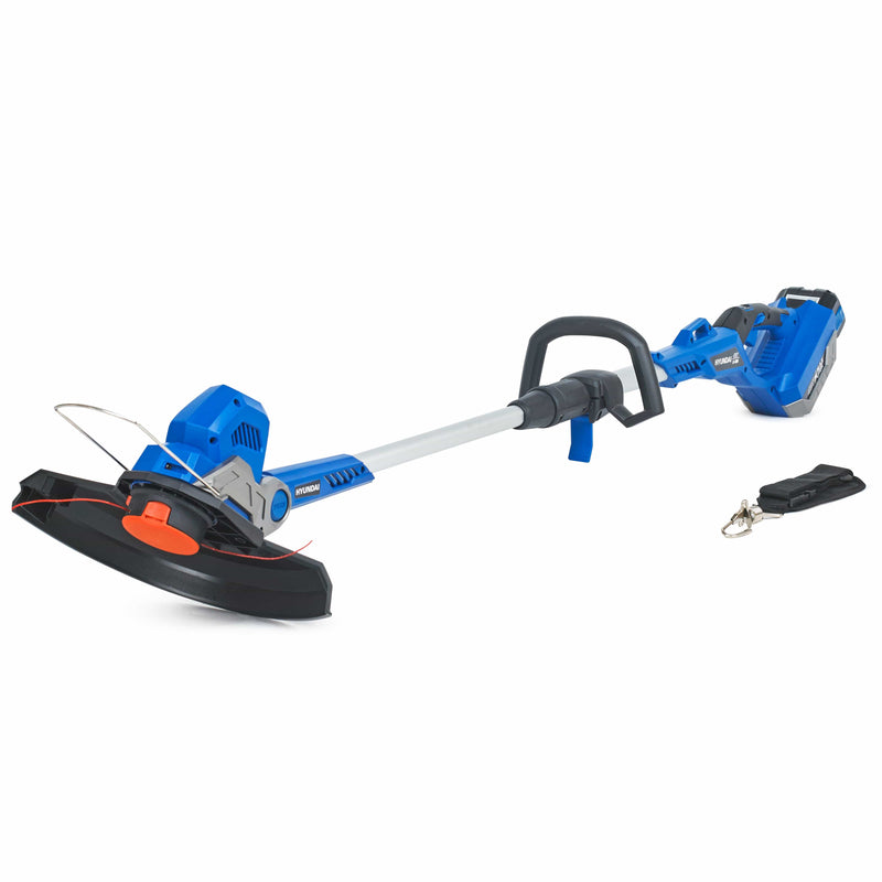 Hyundai Garden Strimmer Hyundai 40v Lithium-ion Cordless Grass Trimmer With Battery and Charger - HYTR40LI 5056275759186 HYTR40LI - Buy Direct from Spare and Square