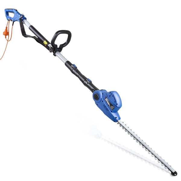 Hyundai Garden Strimmer Hyundai 550W 450mm Long Reach Corded Electric Pole Hedge Trimmer/Pruner - HYPHT550E 5056275799878 HYPHT550E - Buy Direct from Spare and Square