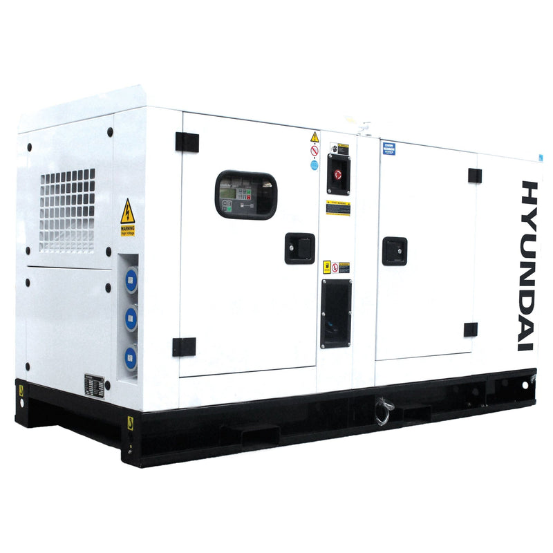 Hyundai Generator Hyundai 27.5kW/34kVA Three Phase Diesel Generator - DHY34KSE 0700621496281 DHY34KSE - Buy Direct from Spare and Square