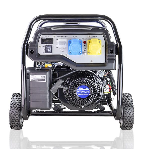 Hyundai Generator Hyundai 3200W 4kVa Recoil Start Site Petrol Generator - HY3800LEK-2 600231978057 HY3800LEK-2 - Buy Direct from Spare and Square