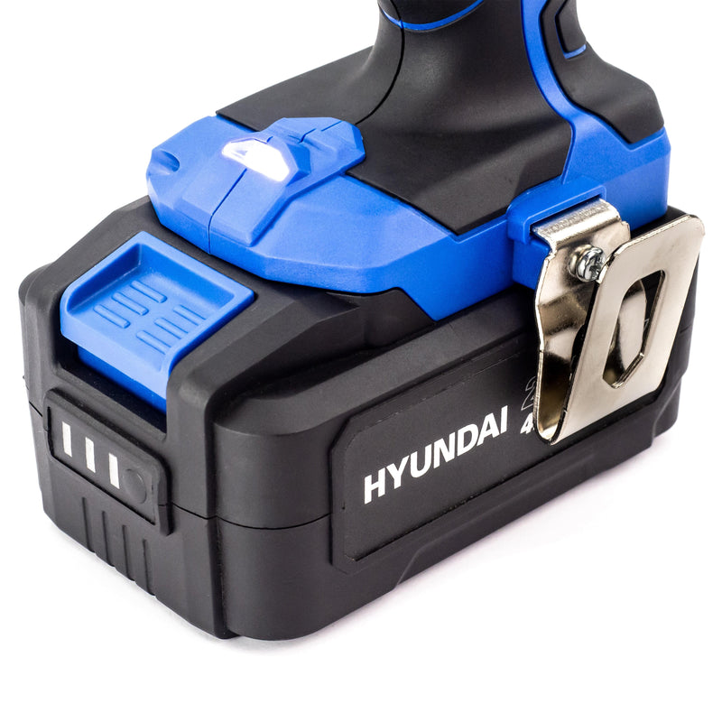 Hyundai Impact Wrench Hyundai Cordless 350Nm Impact Wrench - 20v Max Range - Just 1.95kg 5059608234855 HY2178 - Buy Direct from Spare and Square