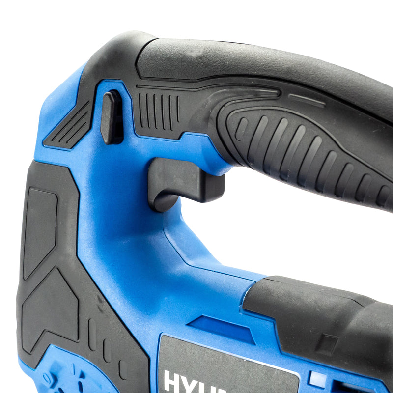 Hyundai Jigsaw Hyundai Cordless Jigsaw - 20v Max Range - Upto 40 mins Run Time 5059608234893 HY2182 - Buy Direct from Spare and Square