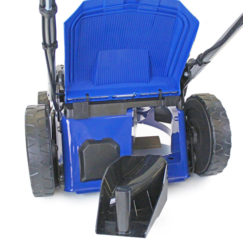 Hyundai Lawnmower Hyundai 46cm 139cc Electric-Start Self-Propelled Petrol Lawnmower - HYM460SPE 0600231974011 HYM460SPE - Buy Direct from Spare and Square