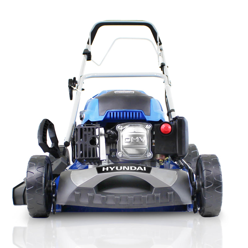 Hyundai Lawnmower Hyundai 46cm 139cc Self-Propelled Petrol Lawnmower - HYM460SP 0600231974004 HYM460SP - Buy Direct from Spare and Square