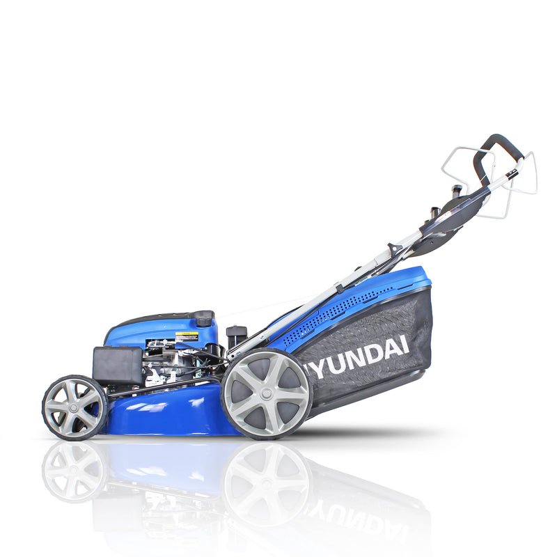 Hyundai Lawnmower Hyundai 51cm 196cc Electric Start Self-Propelled Petrol Lawnmower - HYM510SPE 0600231974035 HYM510SPE - Buy Direct from Spare and Square