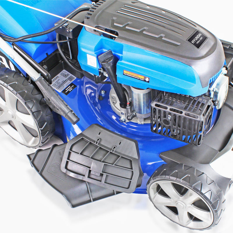 Hyundai Lawnmower Hyundai 51cm 196cc Electric Start Self-Propelled Petrol Lawnmower - HYM510SPE 0600231974035 HYM510SPE - Buy Direct from Spare and Square