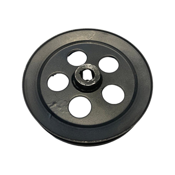 Hyundai Lawnmower Spares 1106155 - Genuine Replacement Large Belt Pulley 1106155 - Buy Direct from Spare and Square