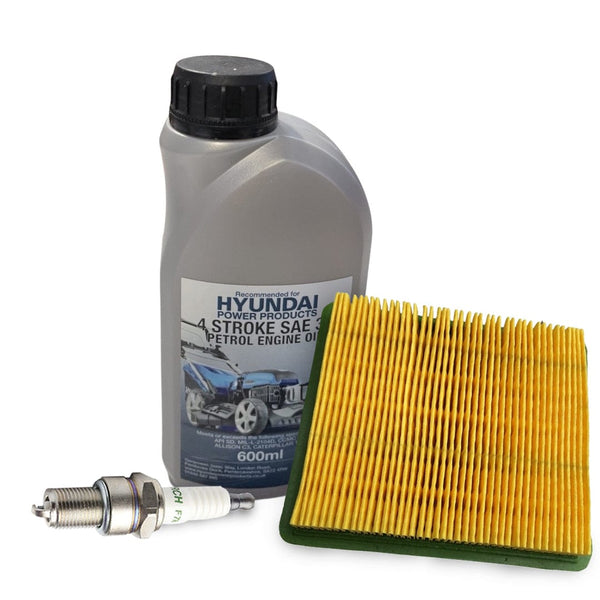 Hyundai Lawnmower Spares HYM510 / HYM480 Engine Lawnmower Service Kit HYM510SP/SPE & 480SPR Engine Service Kit - Buy Direct from Spare and Square