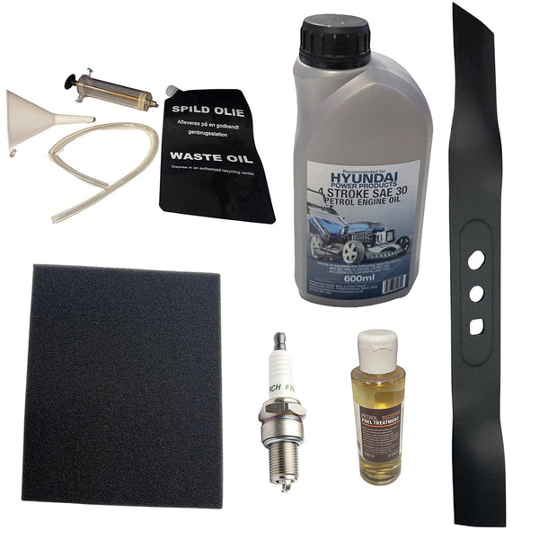 Hyundai Lawnmower Spares P4600SP/SPE Annual Lawnmower Service Kit P4600SP/SPE Annual Service Kit - Buy Direct from Spare and Square
