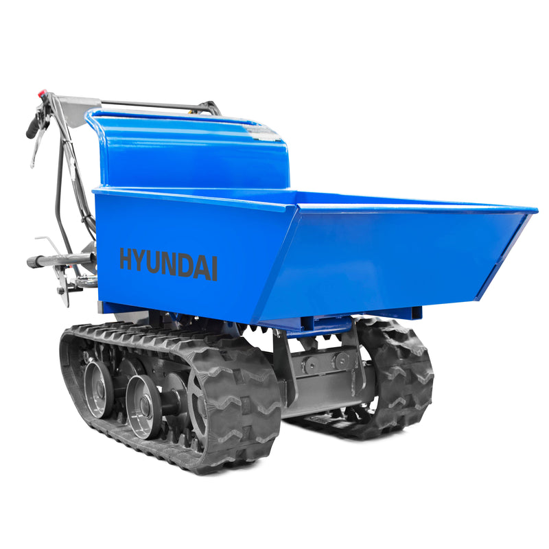 Hyundai Mini Dumper Hyundai 196cc Petrol 300kg Payload Tracked Mini Dumper / Power Barrow / Transporter - HYTD300 5056275758882 HYTD300 - Buy Direct from Spare and Square