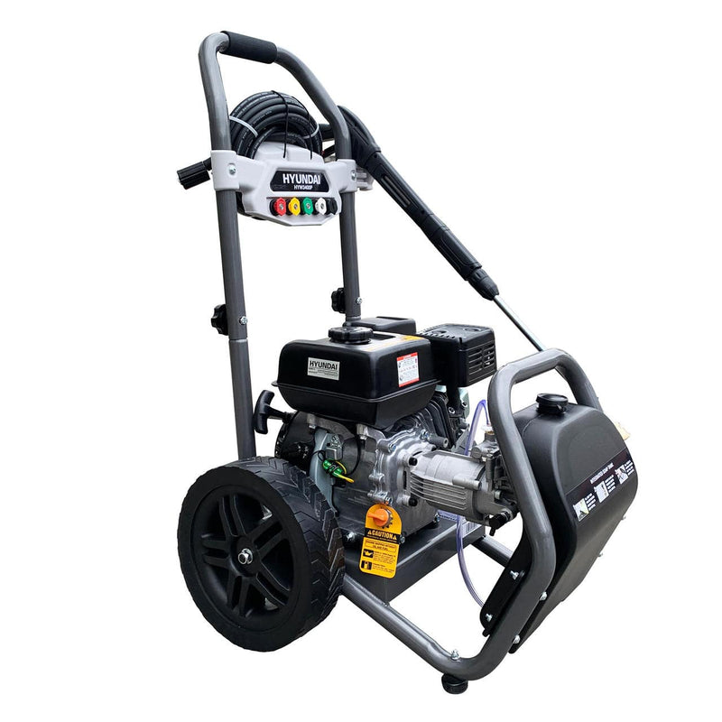 Hyundai Pressure Washer Hyundai HYW3400P Petrol Pressure Washer - 3400psi 9lpm 5059608421651 HYW3400P - Buy Direct from Spare and Square