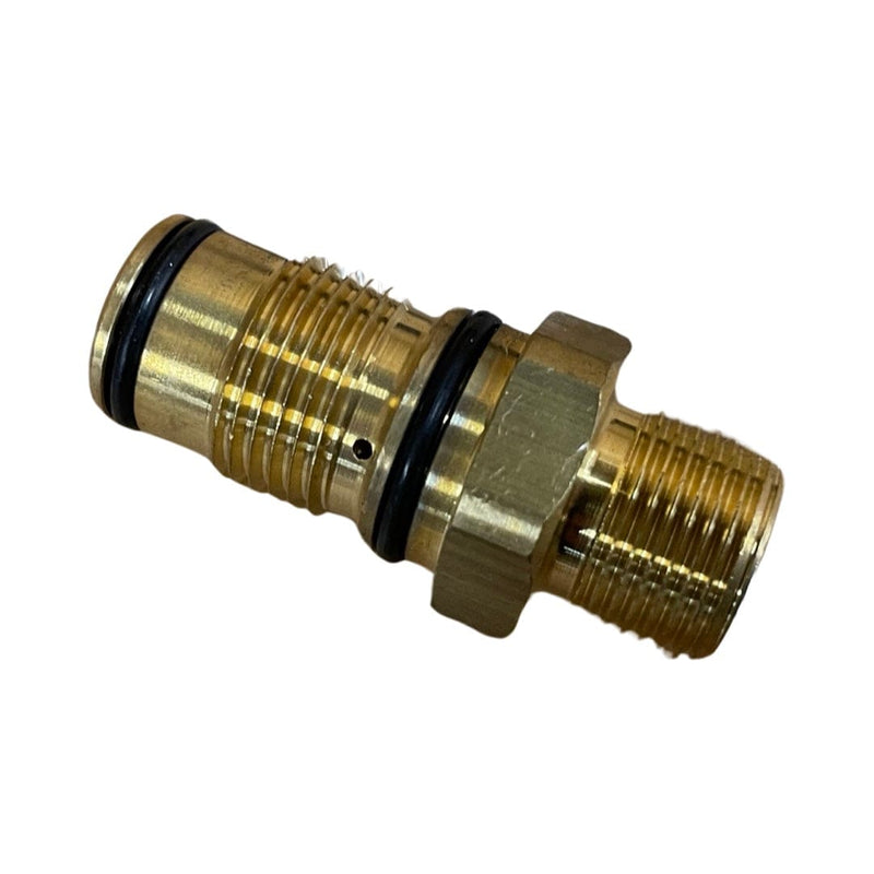 Hyundai Pressure Washer Spares 1343120 - Genuine Replacement Brass Head Outlet Coupling 1343120 - Buy Direct from Spare and Square