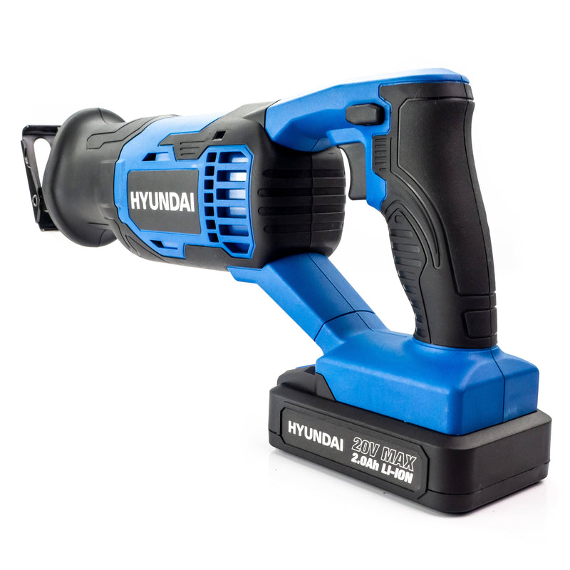 Hyundai Reciprocating Saw Hyundai Cordless Reciprocating Saw - 20v Max Range - Upto 40 mins Run Time 5059608234886 HY2181 - Buy Direct from Spare and Square