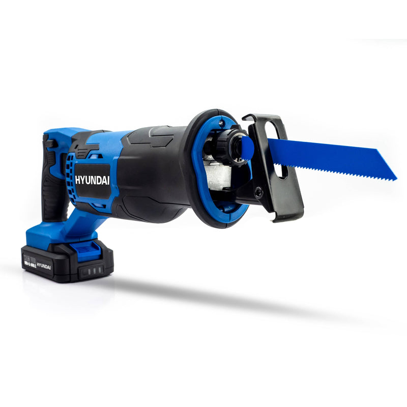 Hyundai Reciprocating Saw Hyundai Cordless Reciprocating Saw - 20v Max Range - Upto 40 mins Run Time 5059608234886 HY2181 - Buy Direct from Spare and Square