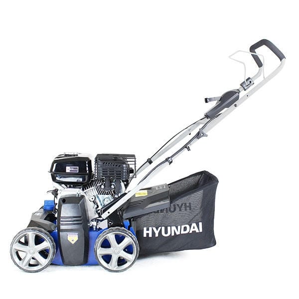 Hyundai Scarifier Hyundai 40cm 212cc Petrol Lawn Scarifier - HYSC210 Lawn Aerator 5056275705367 HYSC210 - Buy Direct from Spare and Square