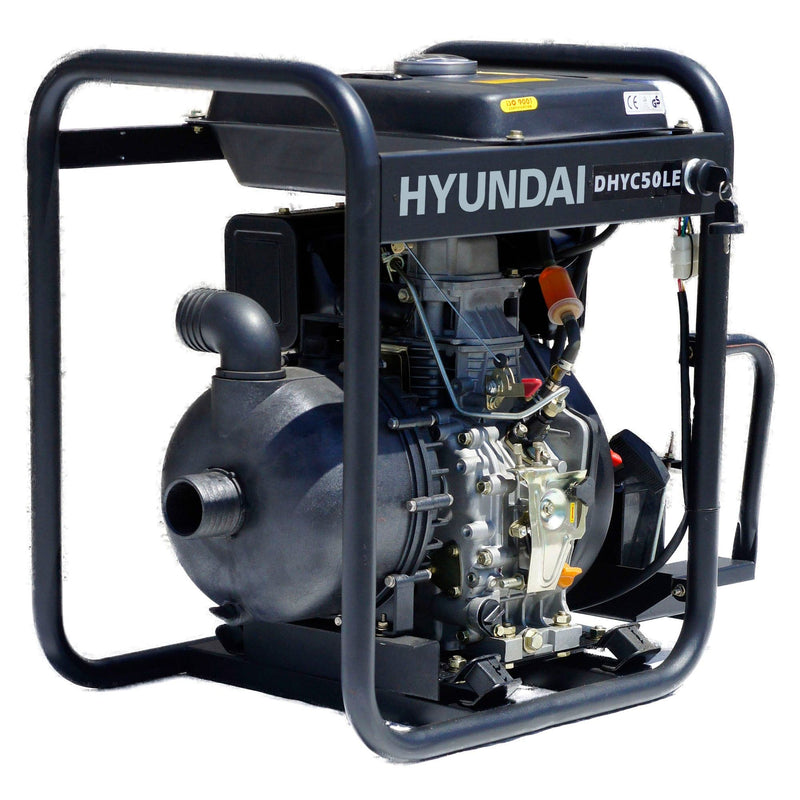 Hyundai Water Pump Hyundai 50mm 2" Electric Start Diesel Chemical Water Pump - DHYC50LE 5056275759063 DHYC50LE - Buy Direct from Spare and Square