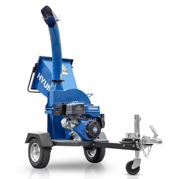 Hyundai Wood Chipper Hyundai 420cc Petrol Wood Chipper 110mm Electric Start - HYCH15100TE 5056275799809 HYCH15100TE - Buy Direct from Spare and Square