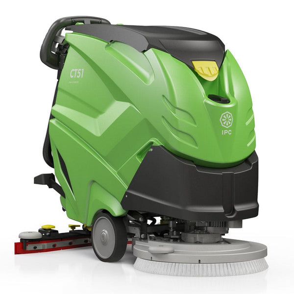 IPC Scrubber Dryer IPC CT51 B50 Large 50l Battery Floor Scrubber Dryer - 19 inch 017916 - Buy Direct from Spare and Square