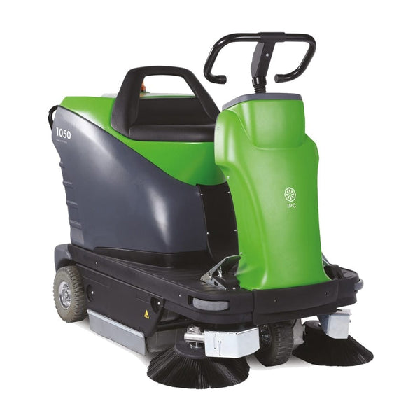 IPC Sweeper IPC 1050E Powerful Ride On Floor Sweeper - 105cm - 70 Litre 017922 - Buy Direct from Spare and Square