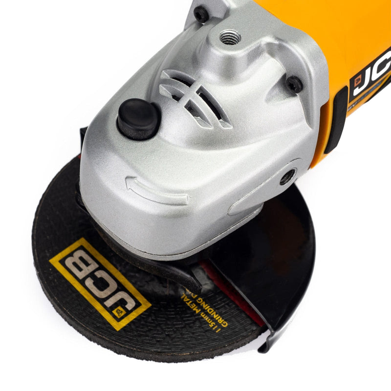 JCB Angle Grinder JCB 18v Cordless Angle Grinder With 2 x 2Ah Batteries and Charger JCB-18AG-2-V2 - Buy Direct from Spare and Square