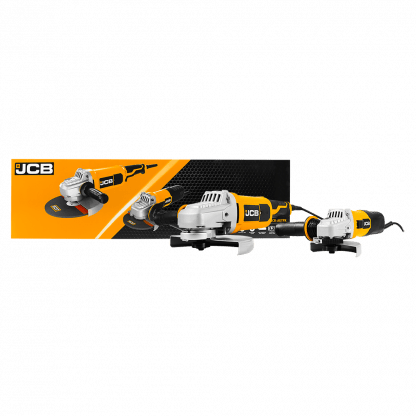 JCB Angle Grinder JCB Angle Grinder Twin Pack - 115mm and 230mm Grinders - 240v 21-AGTPK - Buy Direct from Spare and Square