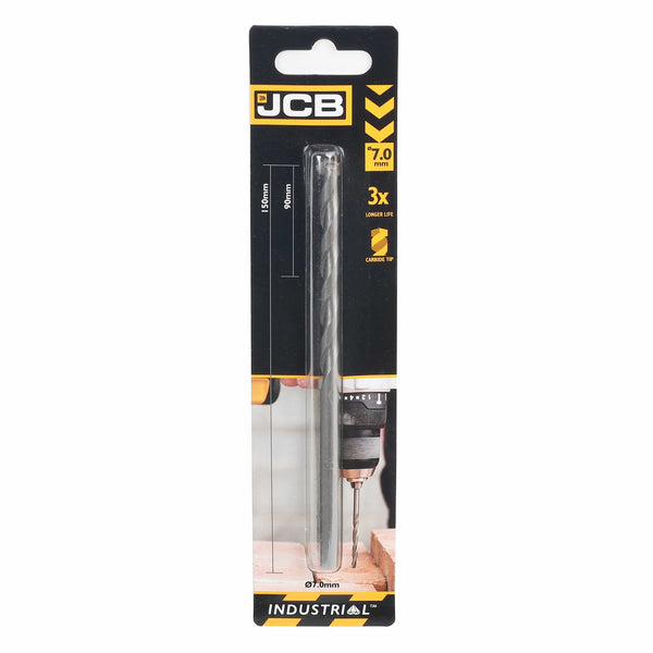 JCB Drill Bits JCB Masonry Drill 7 x 150 mm 5055803301064 - Buy Direct from Spare and Square