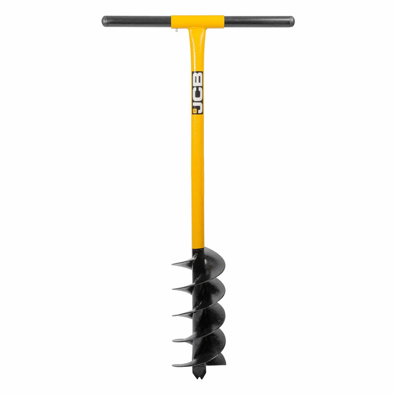 JCB Fence Post Auger JCB Professional 6" 150mm Fence Post Auger, Heavy-Duty Tubular Steel, 150 x 250mm Blade JCB06AUG - Buy Direct from Spare and Square