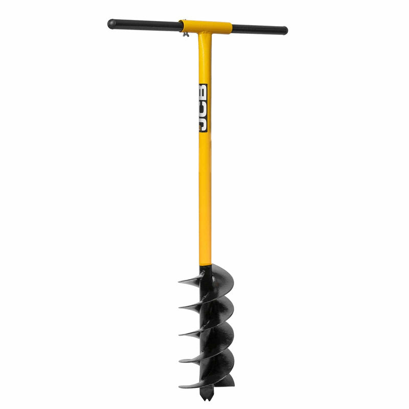 JCB Fence Post Auger JCB Professional 6" 150mm Fence Post Auger, Heavy-Duty Tubular Steel, 150 x 250mm Blade JCB06AUG - Buy Direct from Spare and Square