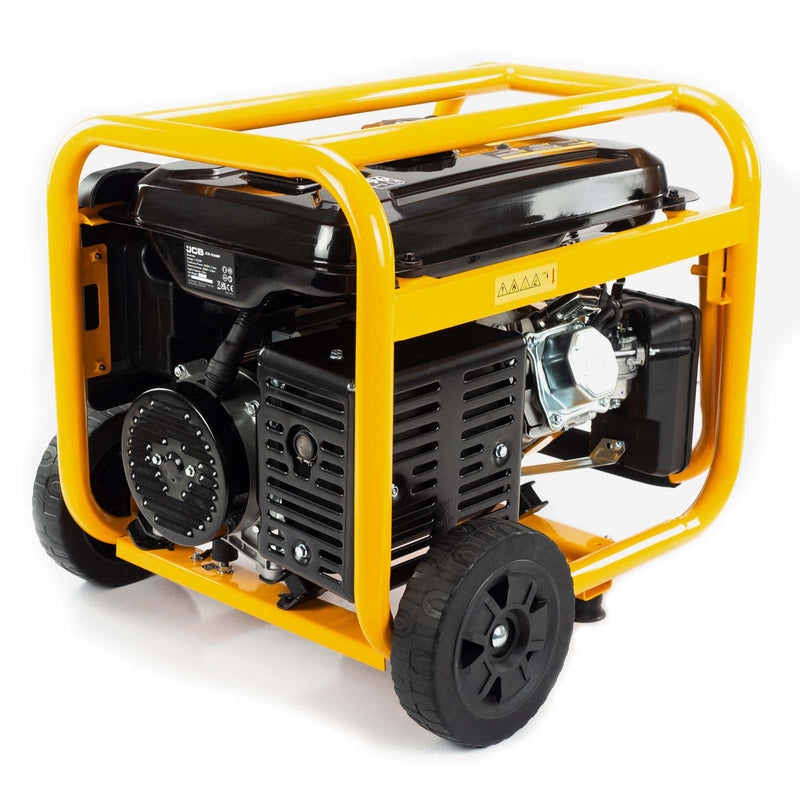 JCB Generator JCB 4.5KVA 7.5HP 224cc Petrol Site Generator - 110v / 240v JCB-G3600P - Buy Direct from Spare and Square