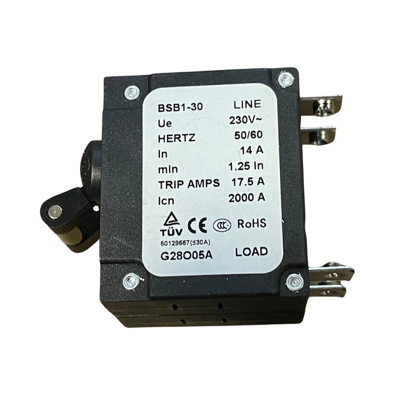 JCB Generator Spares CIRCUIT BREAKER JCB-G8000PE 1415115 - Buy Direct from Spare and Square