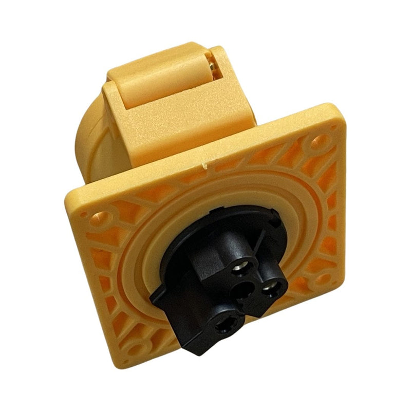 JCB Generator Spares EUROPEAN INDUSTRIAL THREE-HOLE SOCKET 1414106 - Buy Direct from Spare and Square