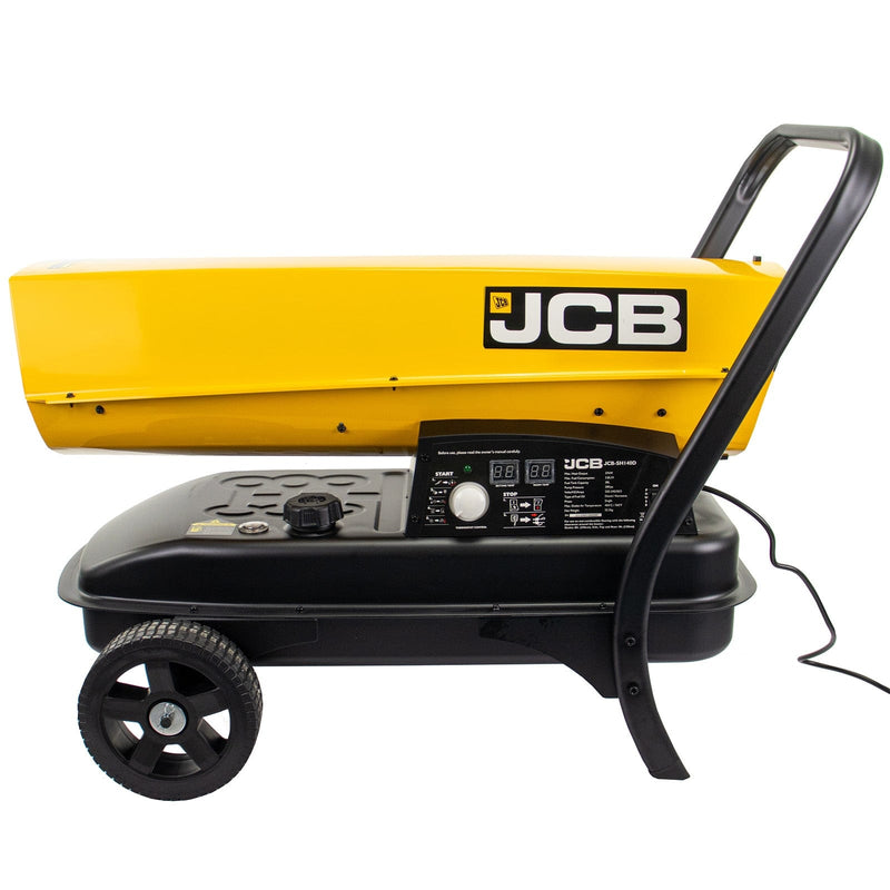 JCB Heater JCB 37kW Diesel Space Heater - 140,000BTU 800m³ Coverage JCB-SH140D - Buy Direct from Spare and Square