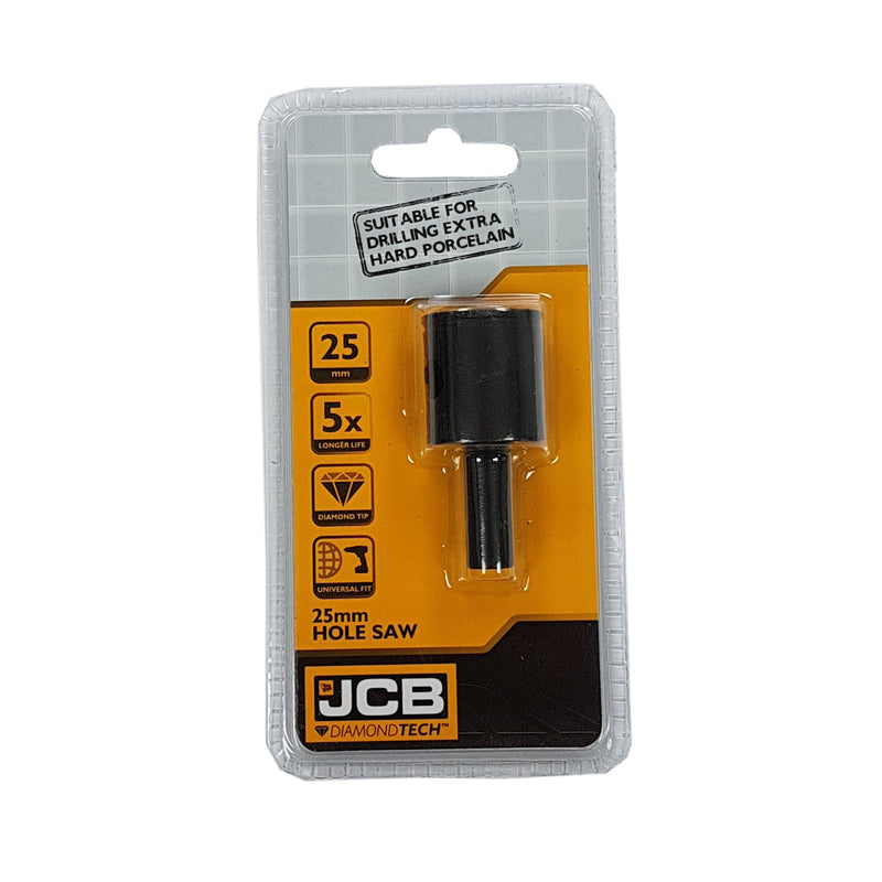 JCB Hole Saws JCB DiamondTech Hole Saw 25mm 5055803316341 - Buy Direct from Spare and Square