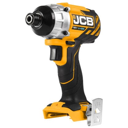 JCB Impact Driver JCB 18v Brushless Impact Driver Body - 180Nm Torque - *Tool Only* 21-18BLID-B - Buy Direct from Spare and Square