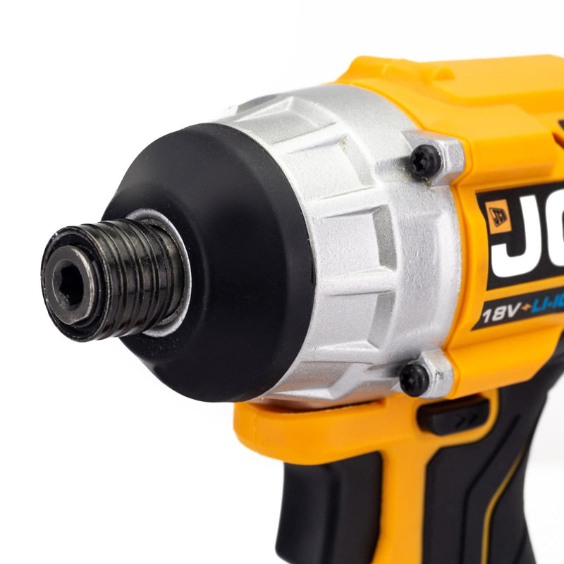 JCB Impact Drivers JCB 18V Brushless Impact Driver, 180Nm, 5.0AH Li-ion Battery, 2.4A Charger in L-Boxx 136 21-18BLID-5X - Buy Direct from Spare and Square