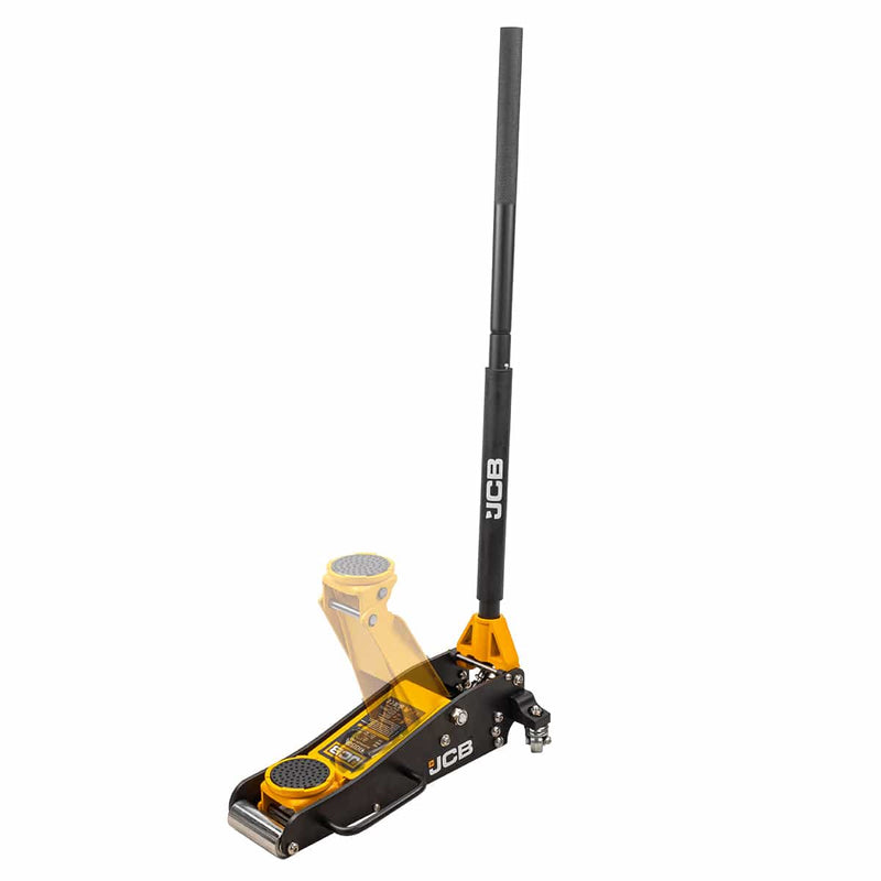 JCB Jack JCB 1.5 Tonne Low-Profile, Double-Pump, Aluminium Racing Jack JCB-TH31501 - Buy Direct from Spare and Square