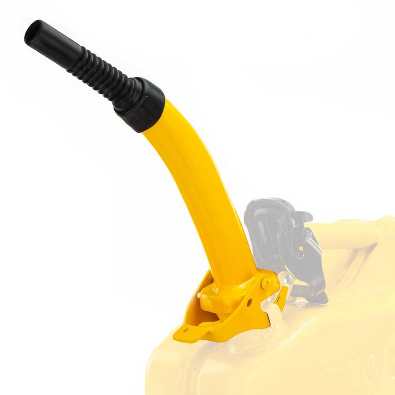 JCB Jerry Cans JCB 25cm Jerry Can Metal Spout, Heavy-Duty 0.8mm Steel JCBSPO20 - Buy Direct from Spare and Square